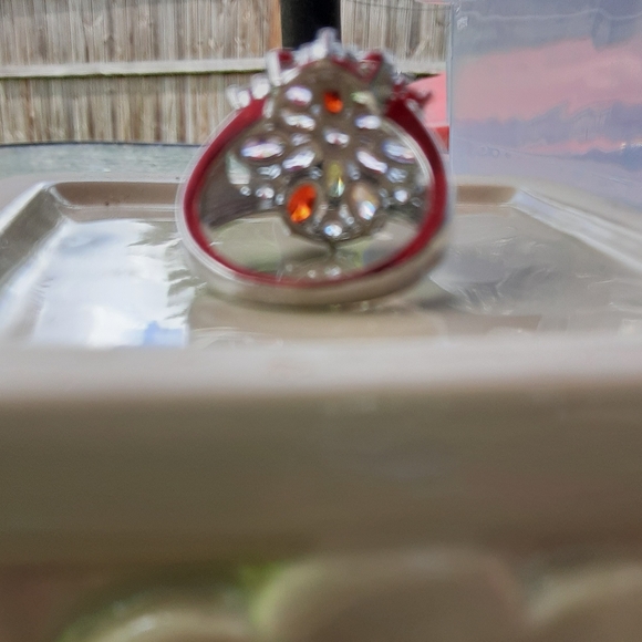 Multi-Gemstone Sterling Silver Ring - Picture 5 of 7